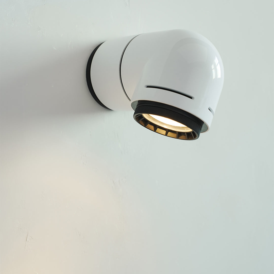 Industrial Pipe Wall Sconce with Warm LED Light