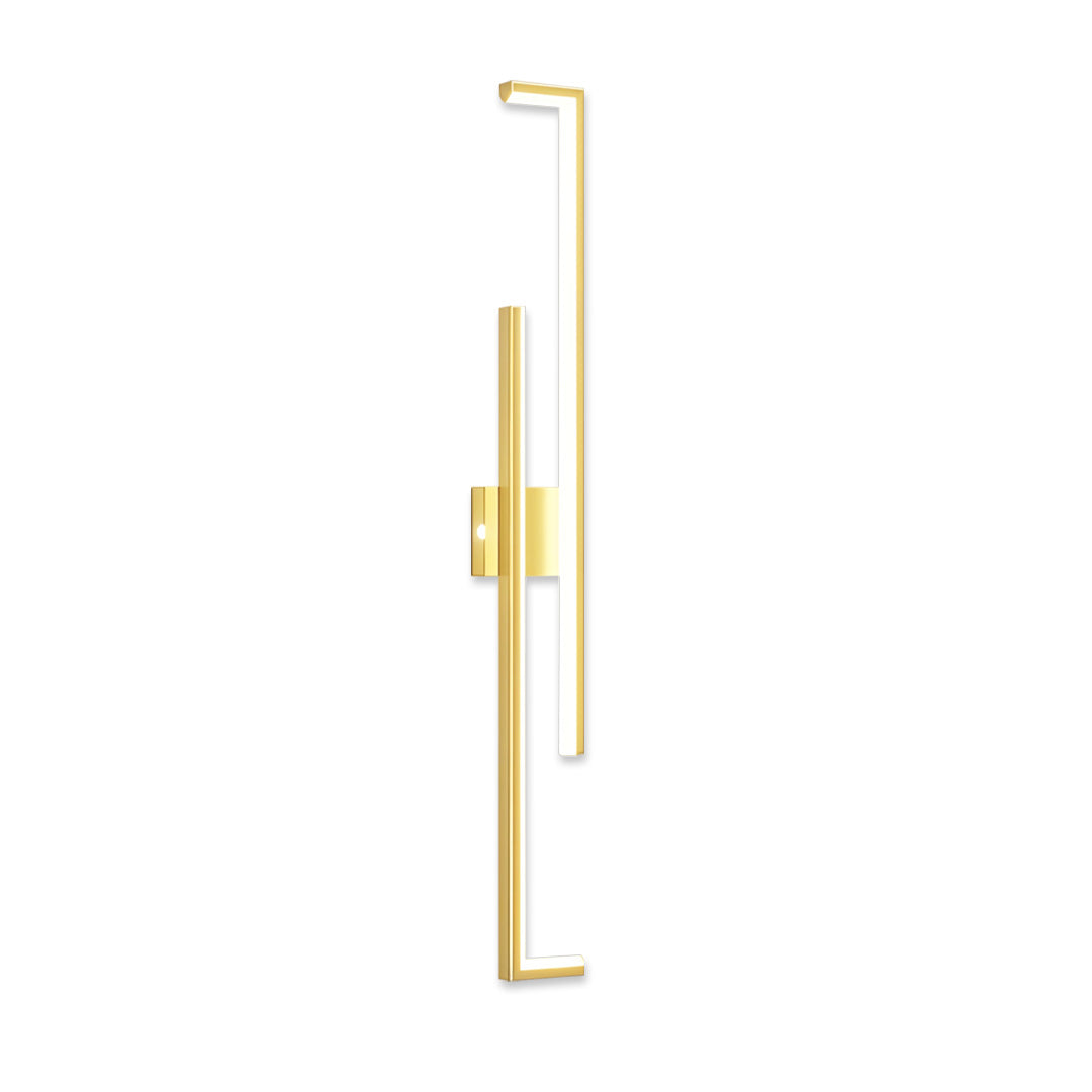 Linear LED Wall Sconce in Iron with Adjustable Color Temperature