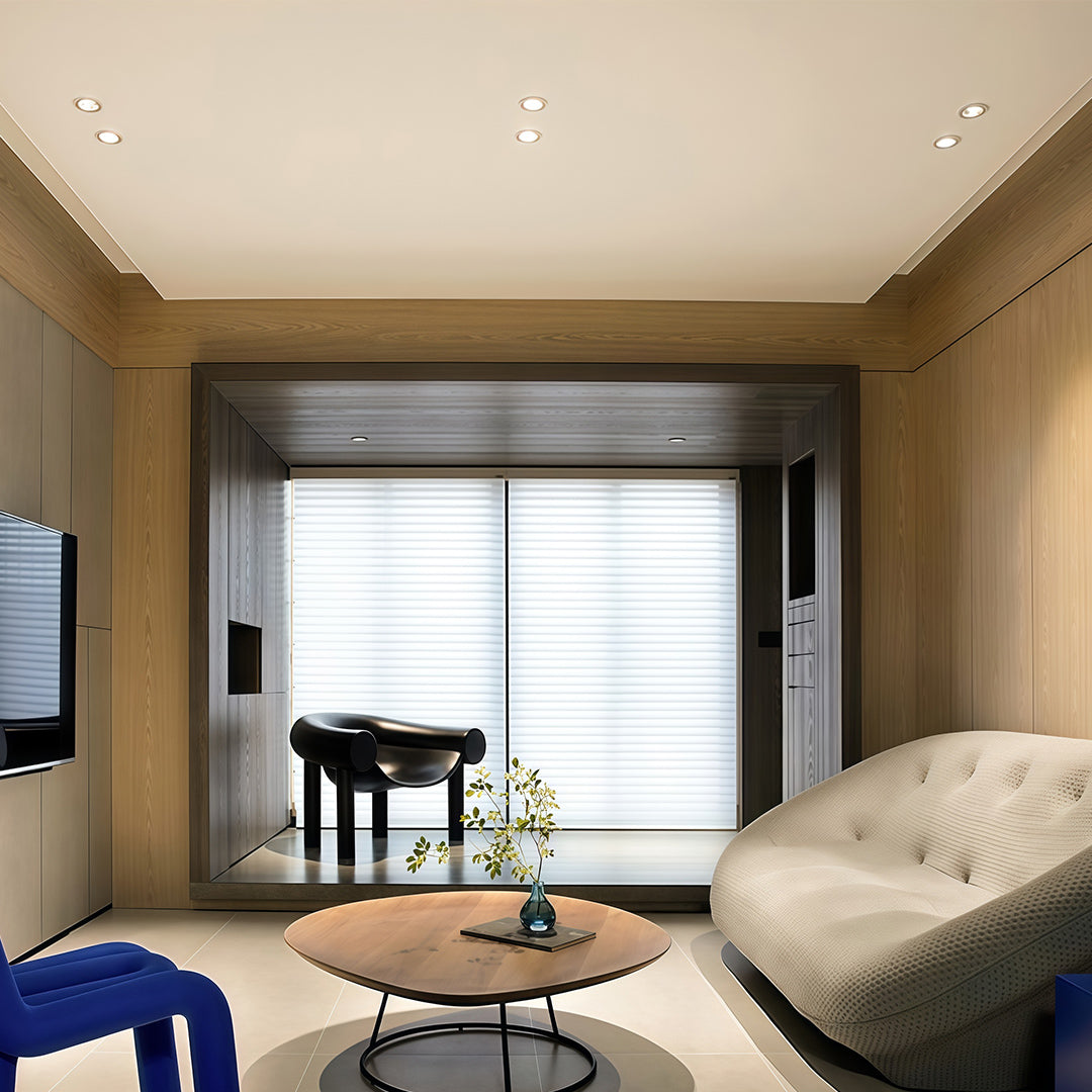 Recessed LED Spotlight with Adjustable 15 Degree Beam for Accent Lighting