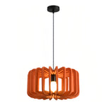 Acoustic Felt Pendant Light with Adjustable Chain – Modern Nordic Drum Shade