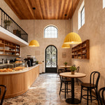Nordic Pumpkin Felt Pendant Light with Acoustic Design