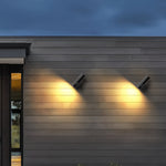 Outdoor LED Wall Spotlight in Stainless Steel for Courtyard and Facade