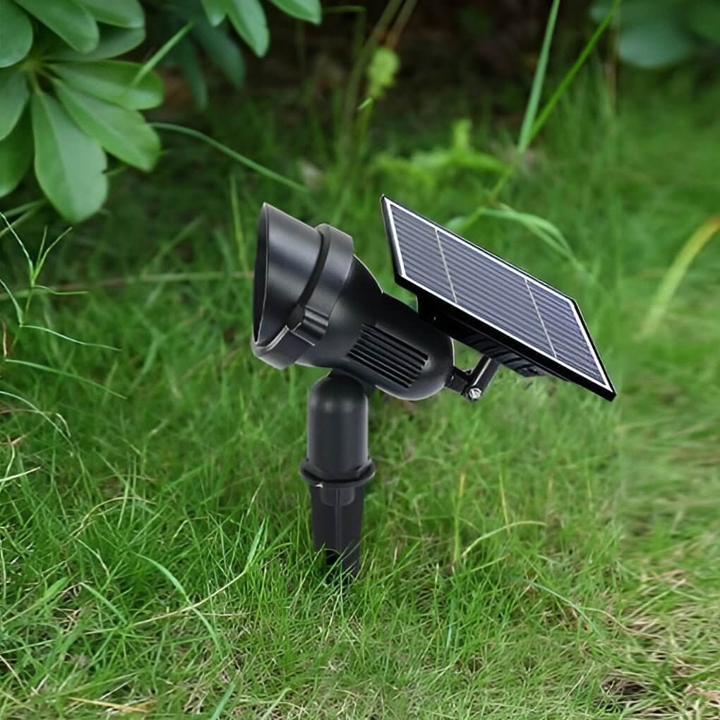 Architectural Outdoor Lighting Trio – Wall, Pillar & Solar Spotlight