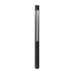 Modern Black LED Bollard Path Lights for Landscape and Walkway Illumination