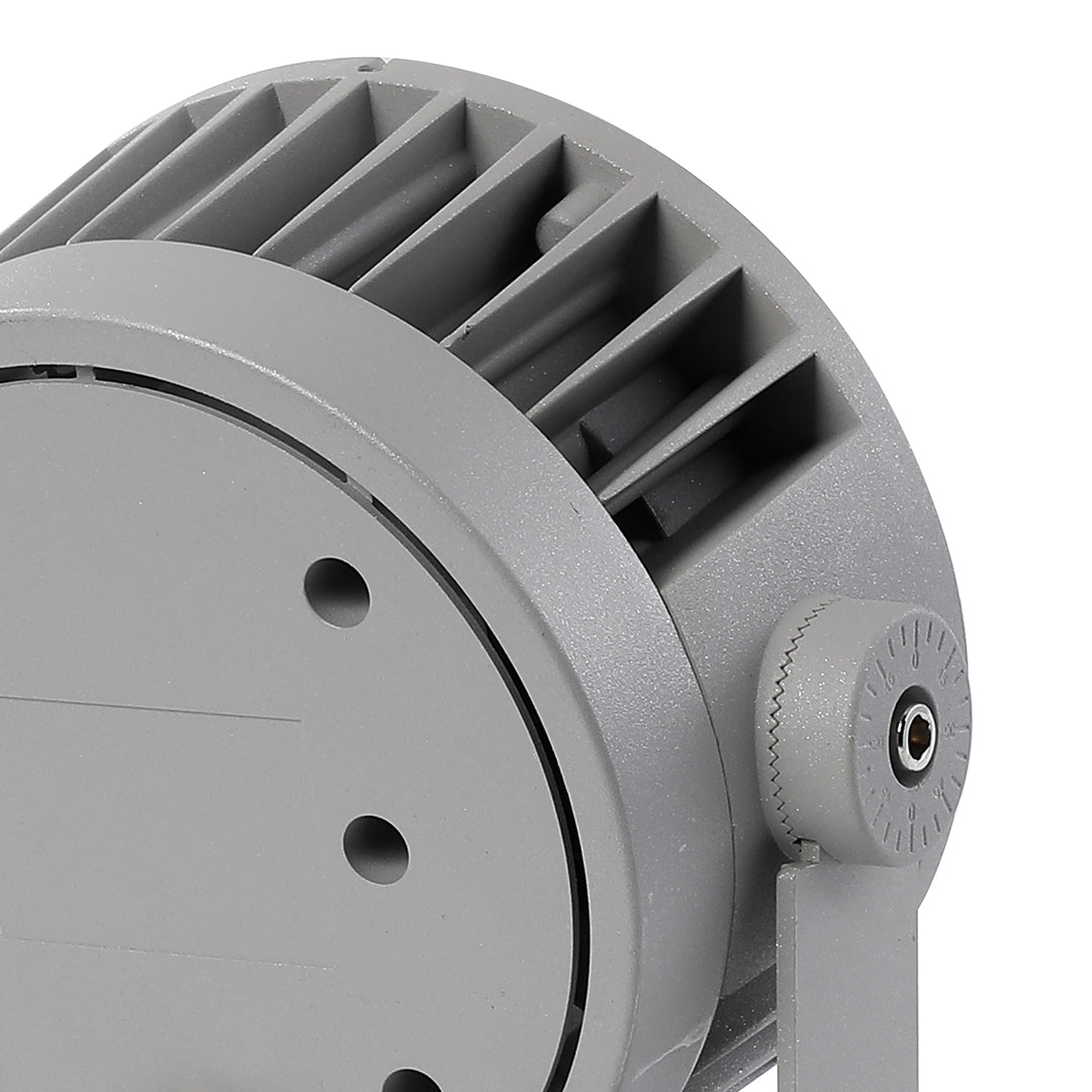 Circular LED Landscape Spotlight with Die-Cast Aluminum Housing