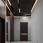 Recessed Aluminum LED Linear Light, Waterproof, Minimalist Wall Sconce