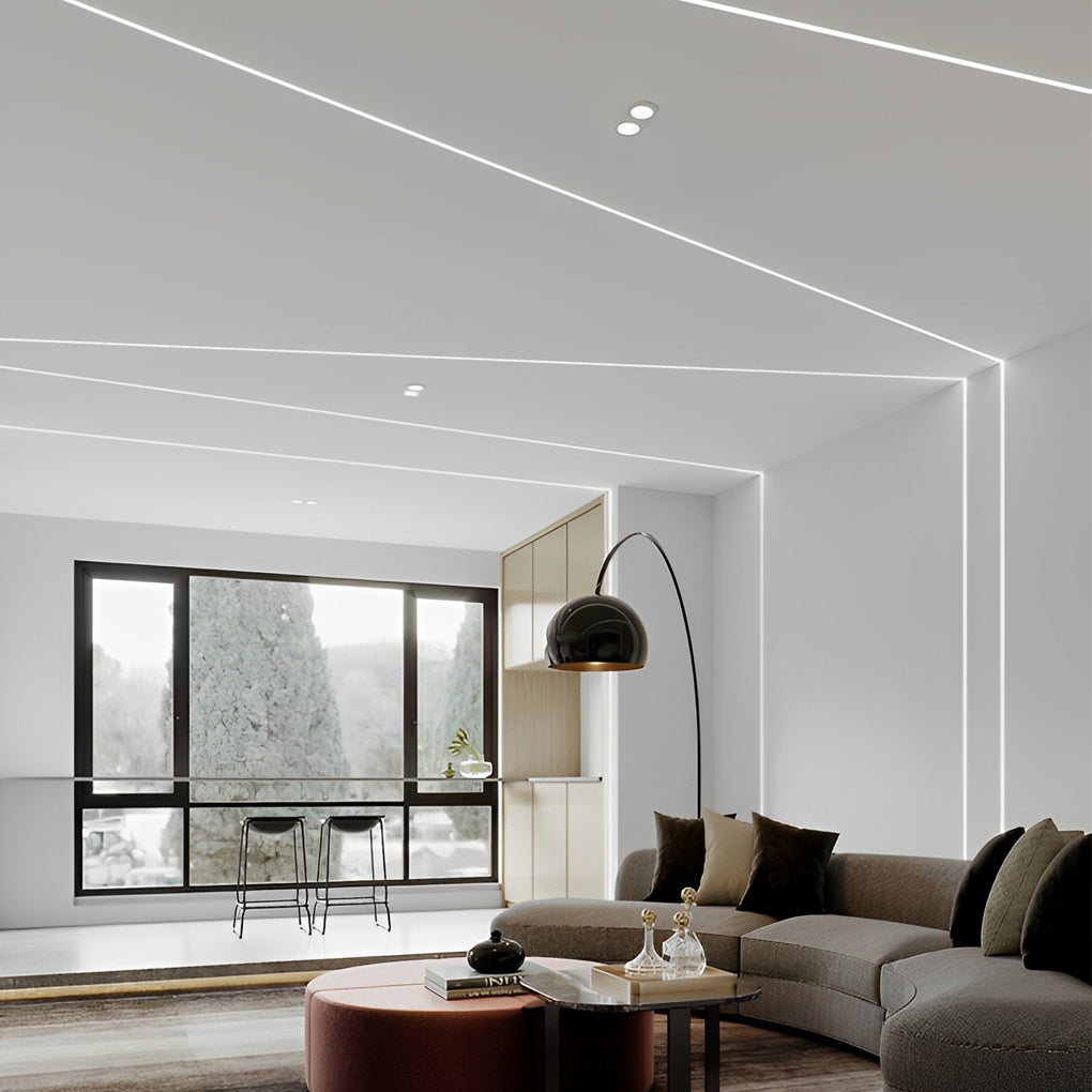 Recessed LED Strip Lights for Under Cabinet Illumination