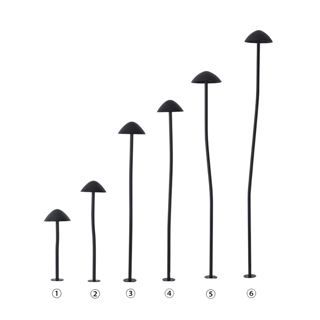 Mushroom Garden Lights Modern LED Landscape Lighting Set