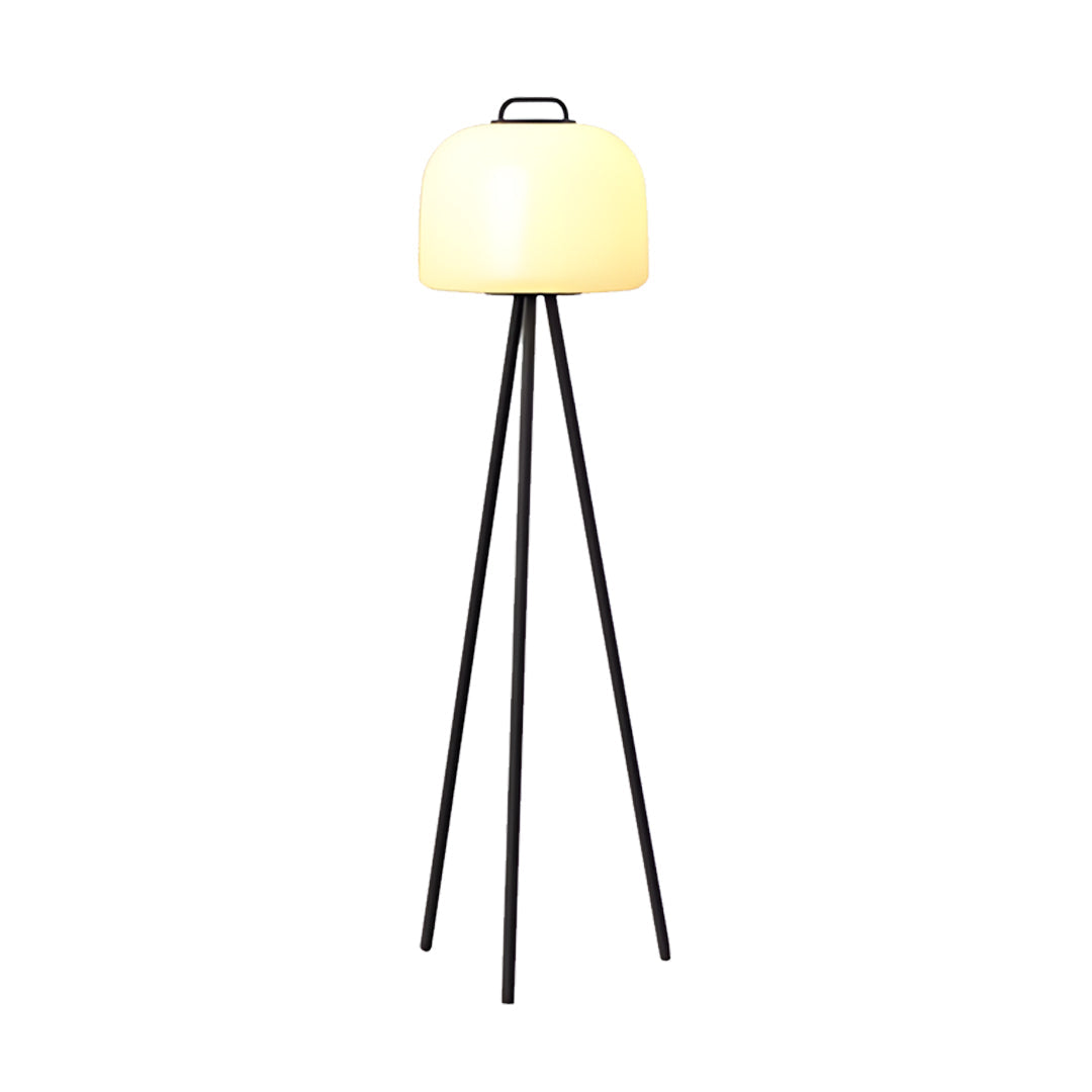 Lumina Outdoor Floor Lamp – Rechargeable LED Garden Light in Stainless Steel