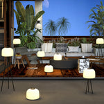 Lumina Outdoor Floor Lamp – Rechargeable LED Garden Light in Stainless Steel