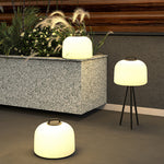 Lumina Outdoor Floor Lamp – Rechargeable LED Garden Light in Stainless Steel