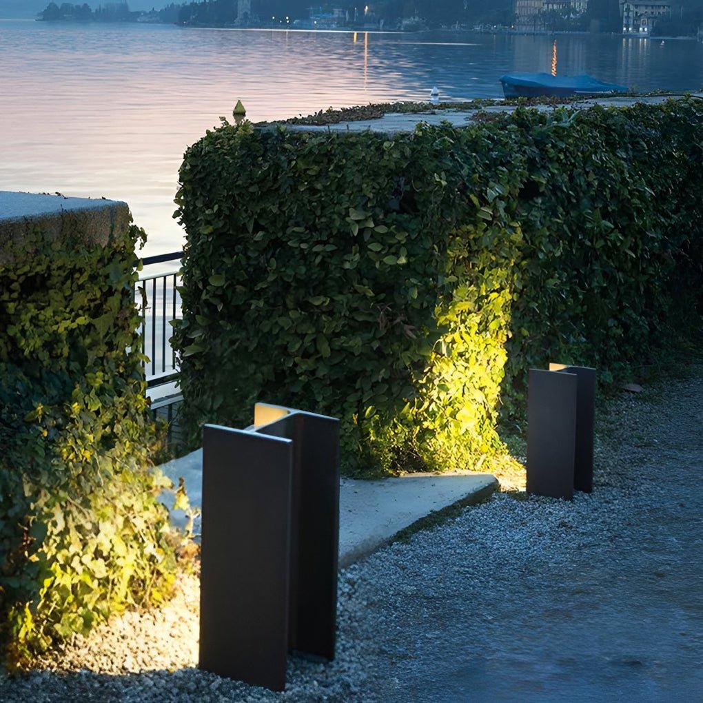 Industrial H-Shape Stainless Steel LED Landscape Light, IP54 Waterproof Outdoor Garden Lamp