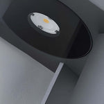 Modern LED Pathway Lights for Garden, Warm White Hardwired Aluminum Bollard