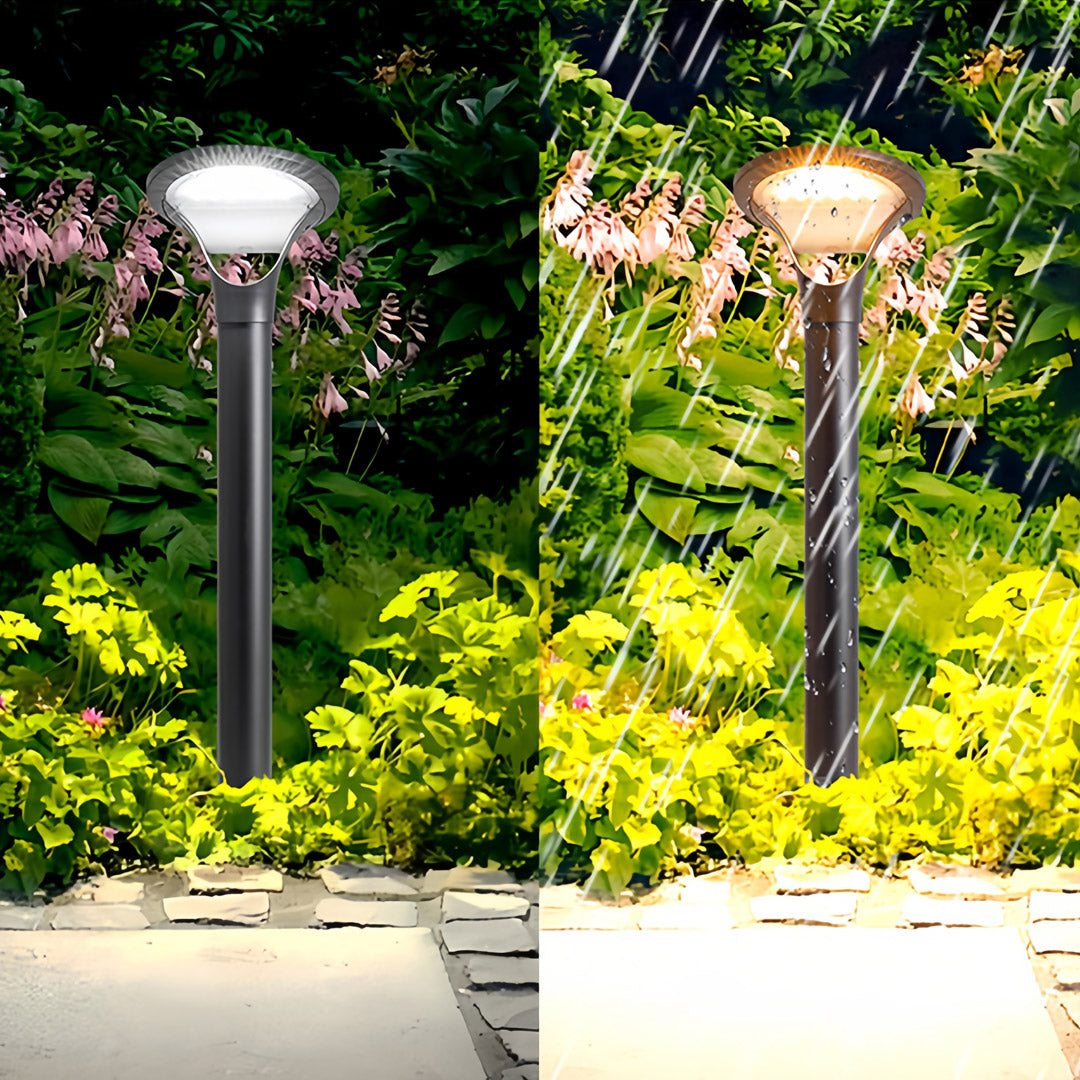 Minimalist Solar Bollard Lights for Modern Landscape Paths