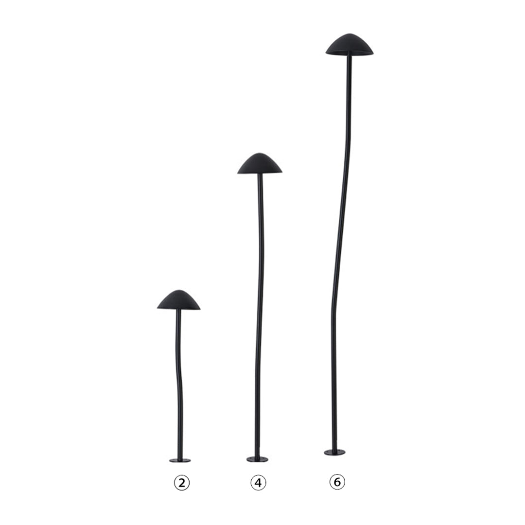 Mushroom Garden Lights Modern LED Landscape Lighting Set