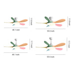 Aurelia 5-Blade LED Ceiling Fan with Full-Spectrum Light