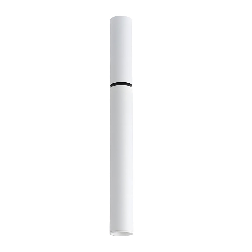 Modern White Cylinder Ceiling Spotlights – Adjustable LED Directional Light
