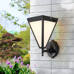 Aurelia Solar Wall Sconce – Modern Minimalist Outdoor Lighting