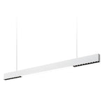 Linear LED Pendant Light Modern Minimalist Aluminum Grille Suspension Lamp