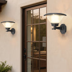 Modern Outdoor Wall Sconce with Warm LED Glow