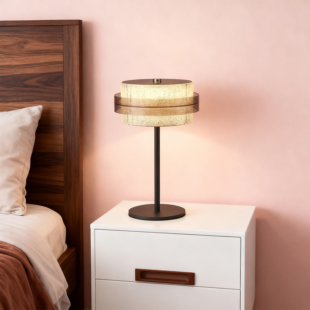 Atmosphere Nordic Iron Table Lamp with Dimmable LED Shade