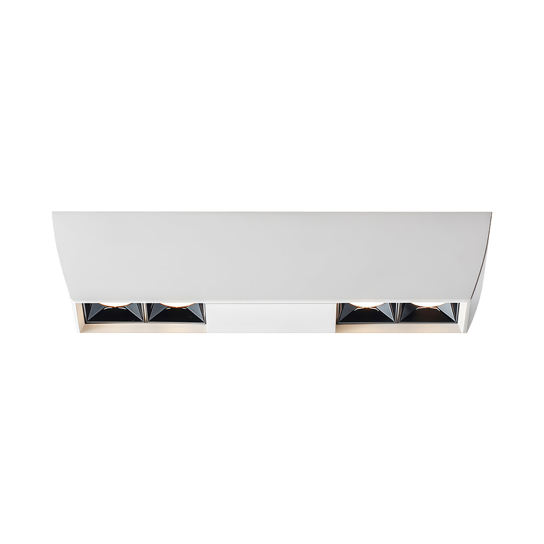 Modern Square LED Downlights Surface Mount Aluminum Ceiling Light
