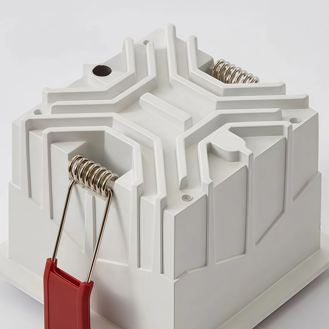 Square LED Recessed Downlight Grid Linear Architectural Lighting