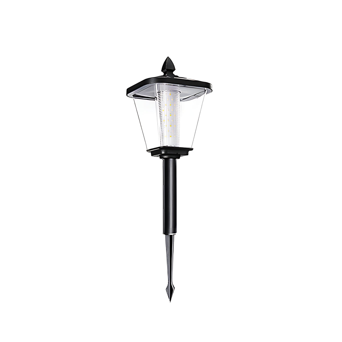 Solar-Powered LED Lawn Stakes for Outdoor Landscape Lighting