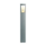 Hollow Bollard Light with Three-Sided Illumination for Modern Landscapes