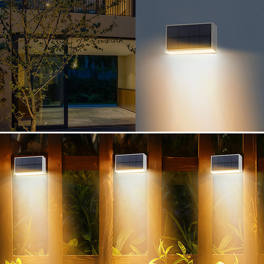 Aurea Solar Step Light – Modern Waterproof LED Deck & Stair Luminaire