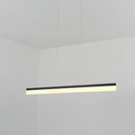 Linear LED Pendant Light in Aluminum and Acrylic for Modern Interiors