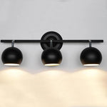 3 Light Bowled Metal Semi Flush Mount Ceiling Light Modern Bright