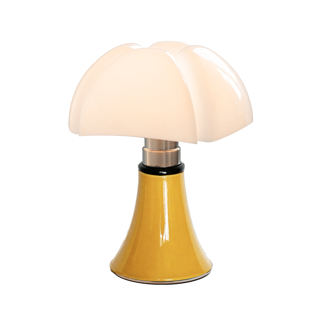 Italian Bauhaus Table Lamp in Iron with LED Warm Light