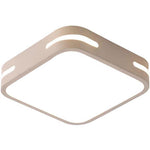 Lumina Square LED Flush Mount Ceiling Light in Acrylic and Metal