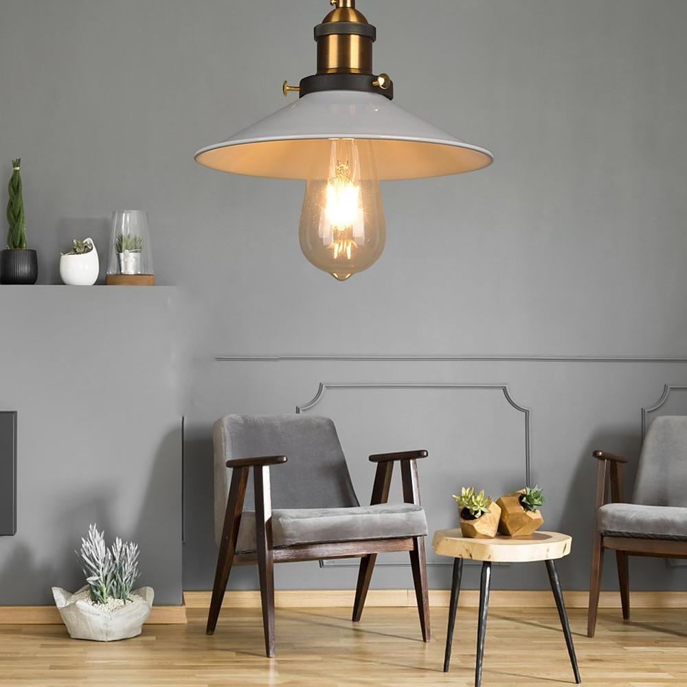 Adjustable Industrial Metal Stylish Cone Shaped Pendant Lighting