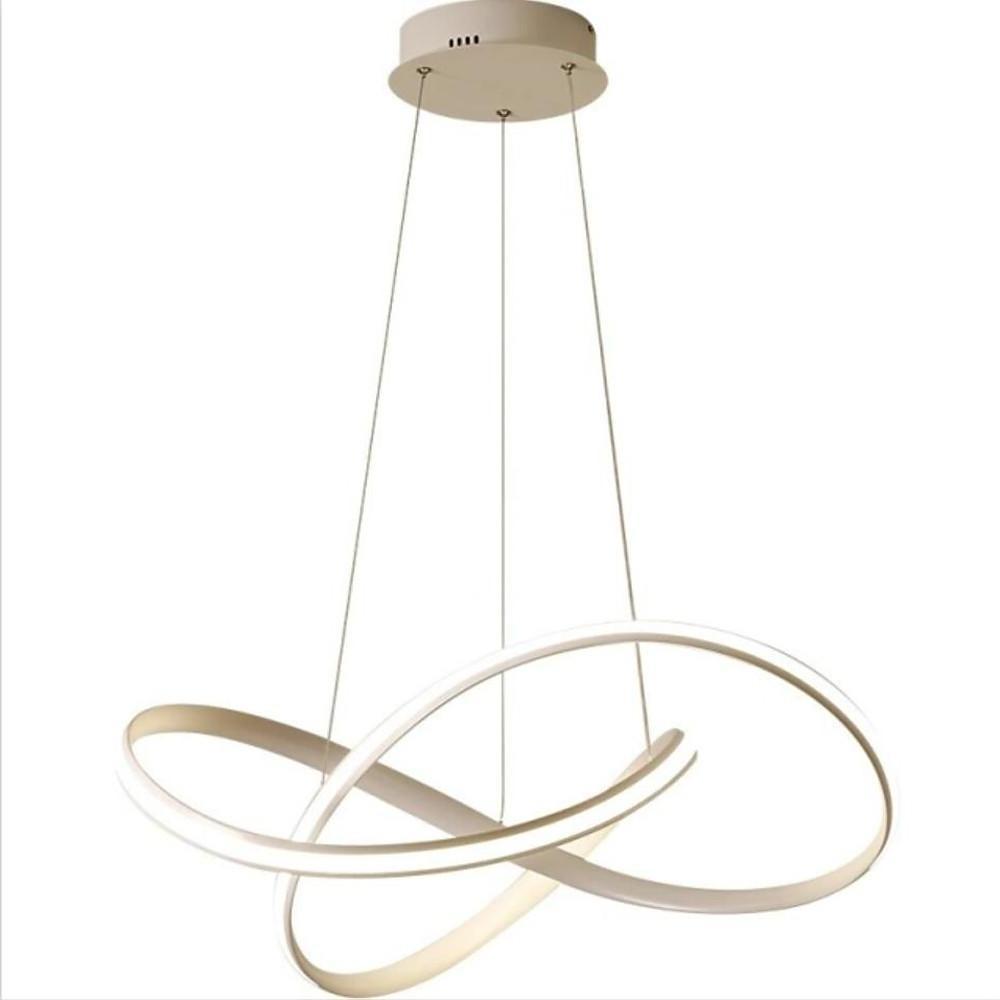 Mobius Ring Pendant 1 Light Cluster Led Ceiling Light
