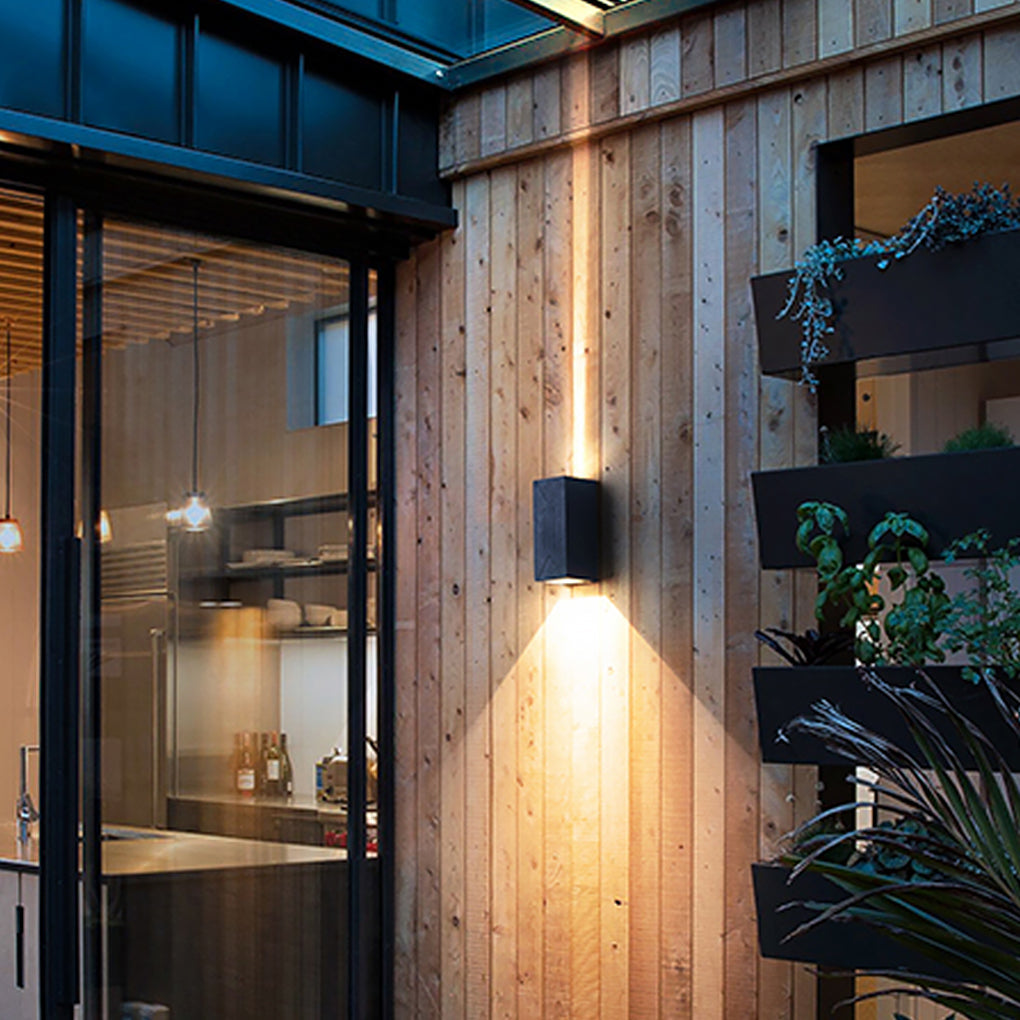 Waterproof Outdoor Up And Down Lights Led Wall Lamp For Villa Balcony Garden