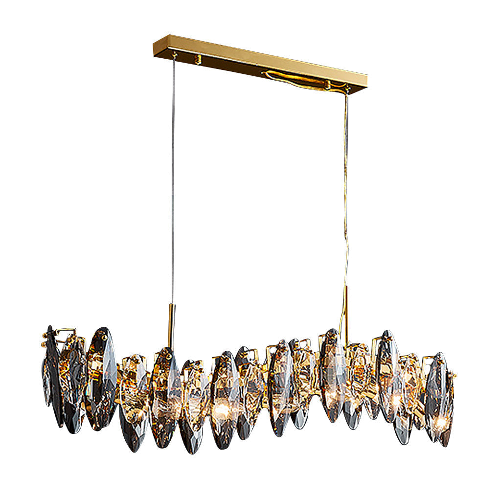 Postmodern Personality Creative Crystal Chandelier With Three Color Led