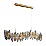 Postmodern Personality Creative Crystal Chandelier With Three Color Led