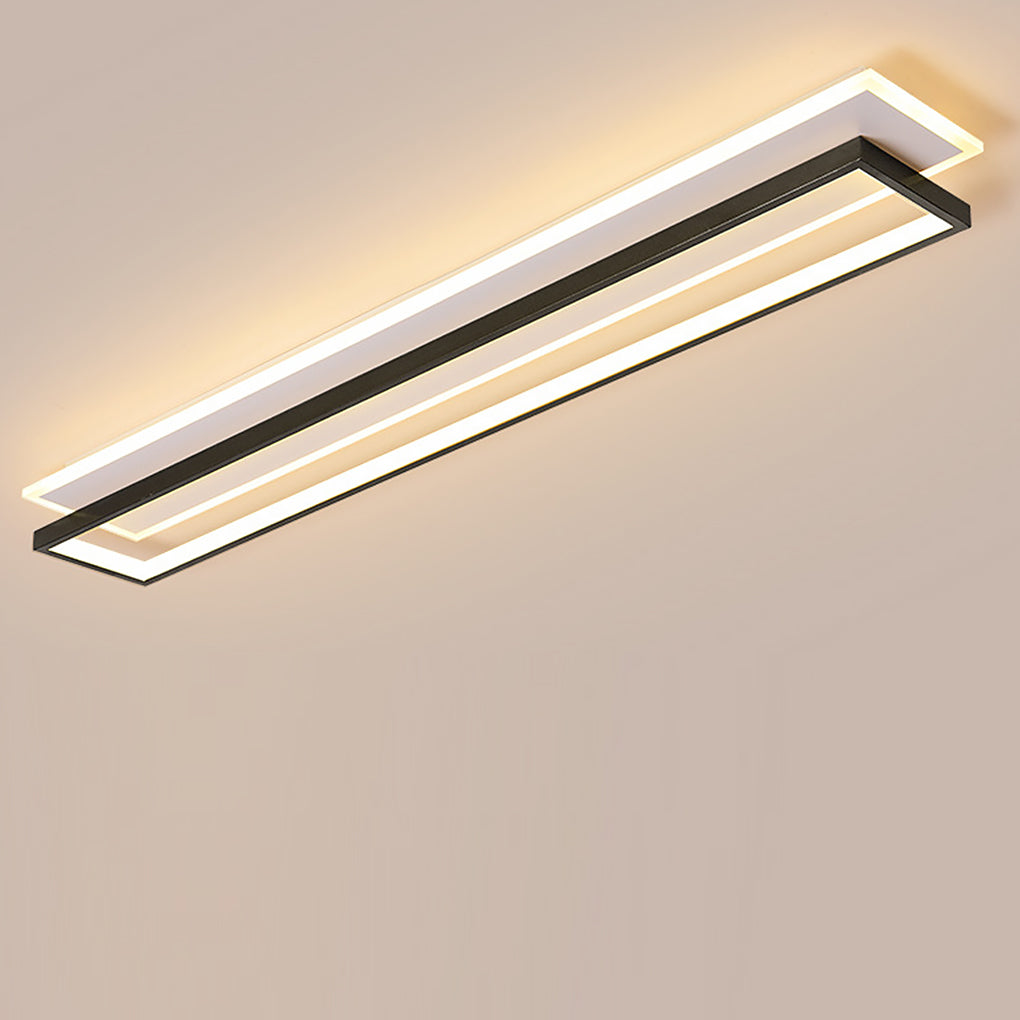 Modern LED Wall Sconce with Three-Step Dimming in Black or Gold