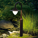 Arc LED Lawn Lamp for Modern Courtyards | Minimalist Outdoor Lighting
