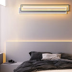 Modern LED Wall Sconce with Three-Step Dimming in Black or Gold