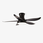 Zephyr Noir Ceiling Fan with Integrated LED Light, 48"