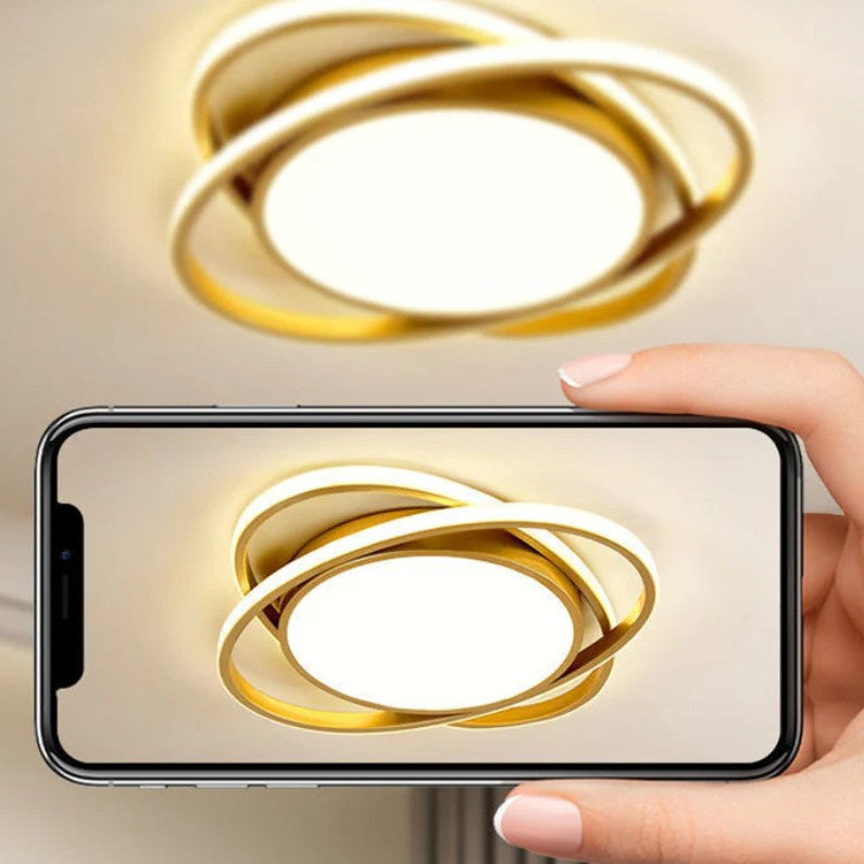 Sleek Nordic Round Led Ceiling Light