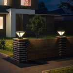 Solar Powered Outside Lights Led Outdoor Post Lights Yard Lights Hwd00054