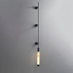 Verita Alabaster LED Wall Sconce in Brass Finish for Modern Interiors