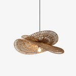 Woven Breeze Pendant Light – Natural Hemp Rope & Metal, Bohemian Modern Ceiling Lamp