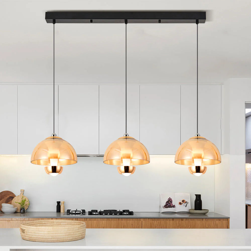 Elegant And Luxurious Adjustable Hand Sweeping Dining Room Pendant Light