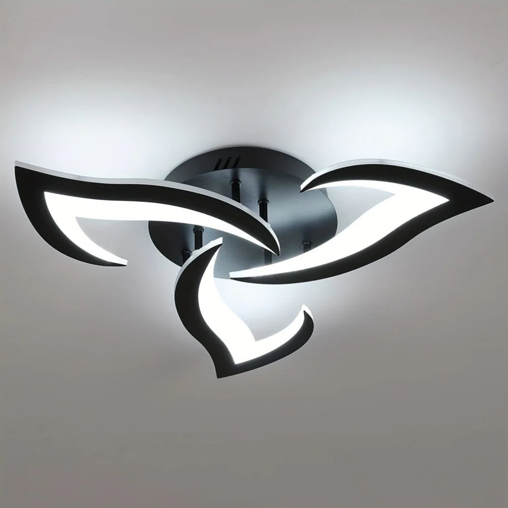Modern Minimalist Elegant And Warm Led Ceiling Lamp For Living Room