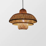 Modern Boho Rattan Pendant Light